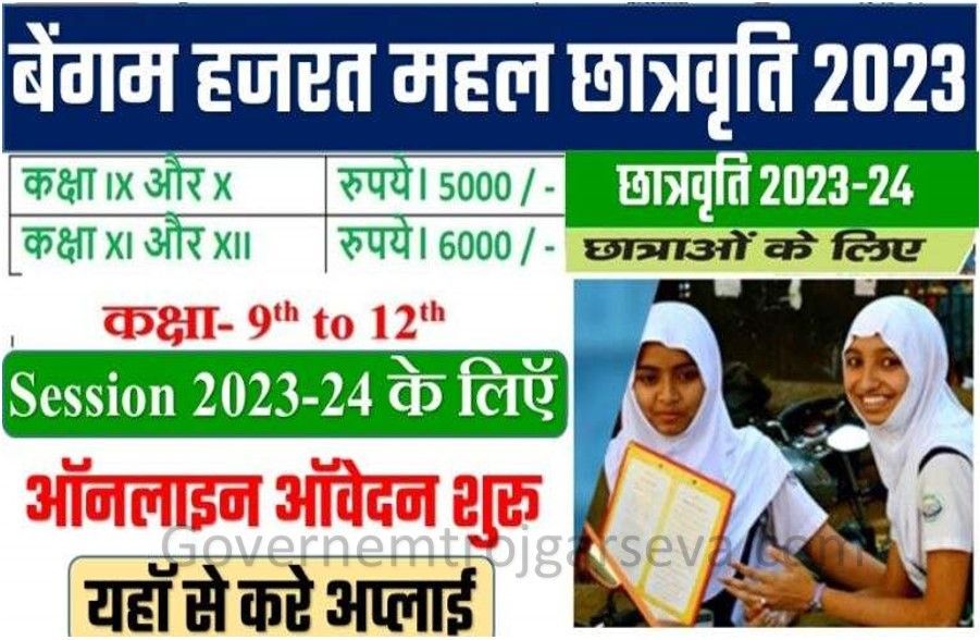 Begum Hazrat Mahal National Scholarship 2023-24