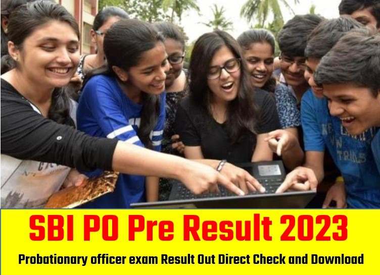 SBI PO Pre Result 2023