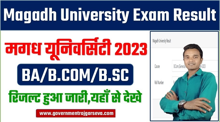 Magadh University UG Part-3 Result 2023