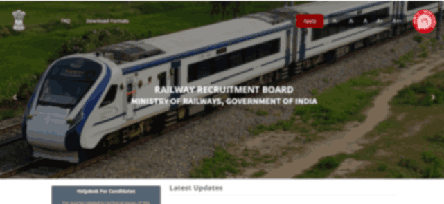 Railway NTPC Recruitment online form 2024