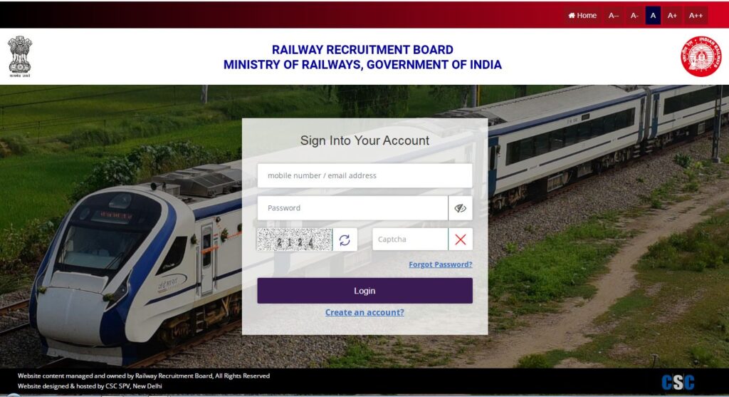 Railway RPF Constable and SI Admit Card 2024